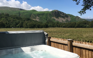 Hot tubs at Hartsop Fold